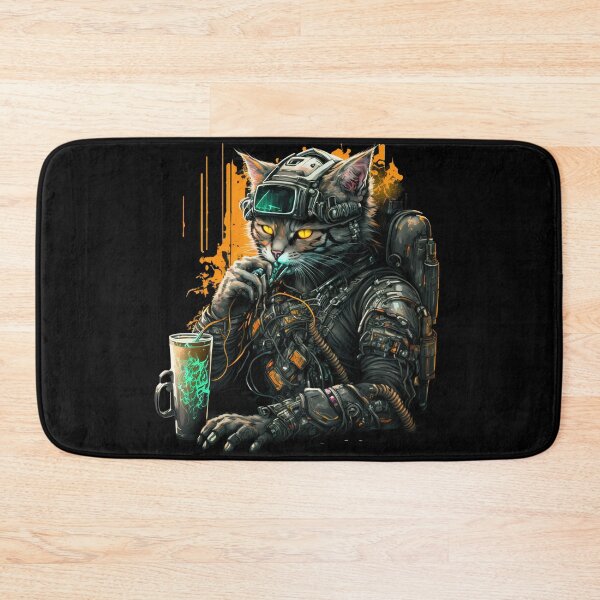 Item preview, Explorer Cat On Break designed and sold by 9LivesCats.