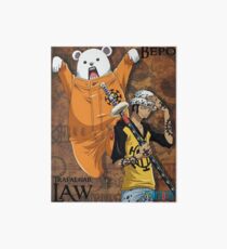 Trafalgar Law and Bepo Art Board