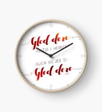Gled dere alltid i Herren Clock