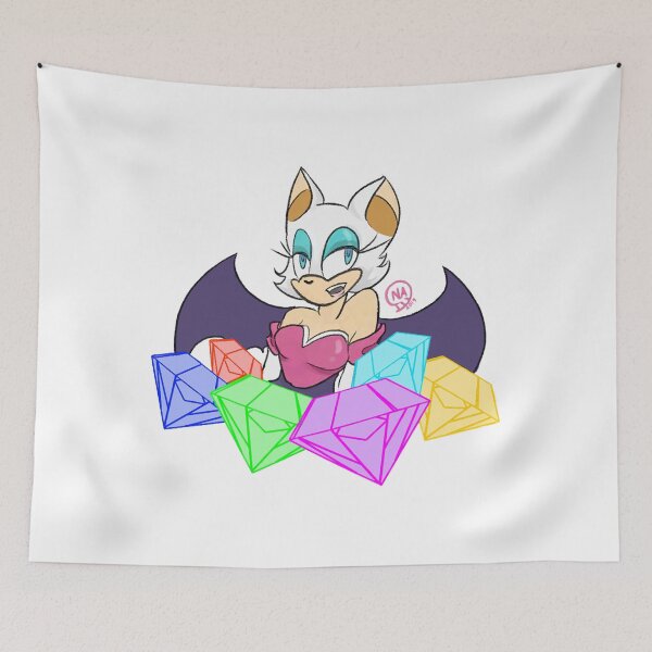 Item preview, Rouge The Bat Sticker Rouge The Bat Rouge The Bat     designed and sold by hakuyuu32.