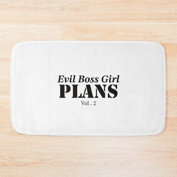 Item preview, Evil Boss Girl Plans designed and sold by ArtBySymone.
