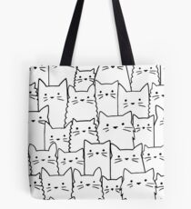 Silent Cats Tote Bag