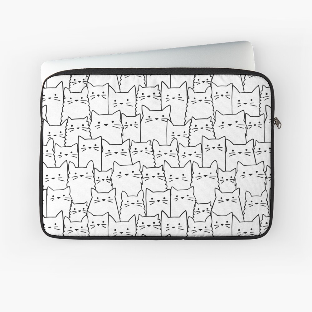 Silent Cats Laptop Sleeve