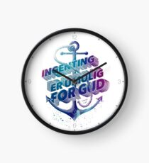 Ingenting er umulig for Gud Clock