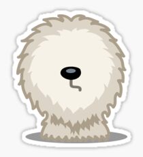 Old English Sheepdog tshirt - Dog Gifts for Sheepdog and Sheep Dog Lovers Sticker