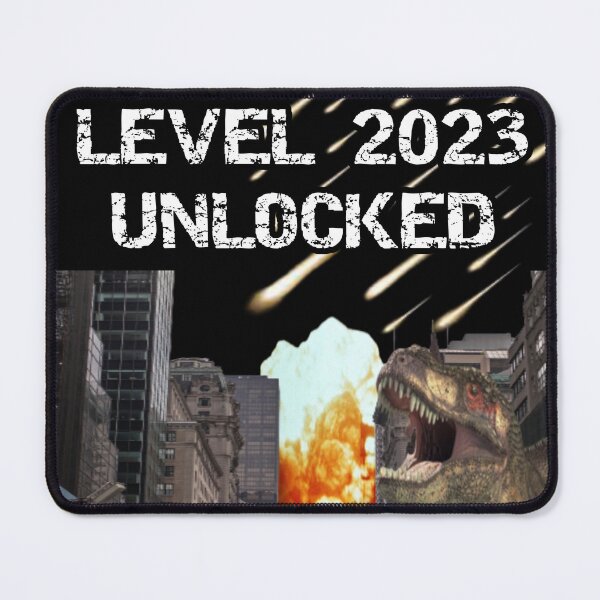 Item preview, Level 2023 Unlocked Funny Doomsday Poster designed and sold by Teetans.