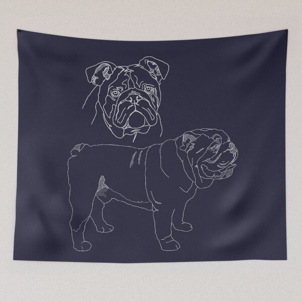 Item preview, English Bulldog designed and sold by Hannah Kraft.