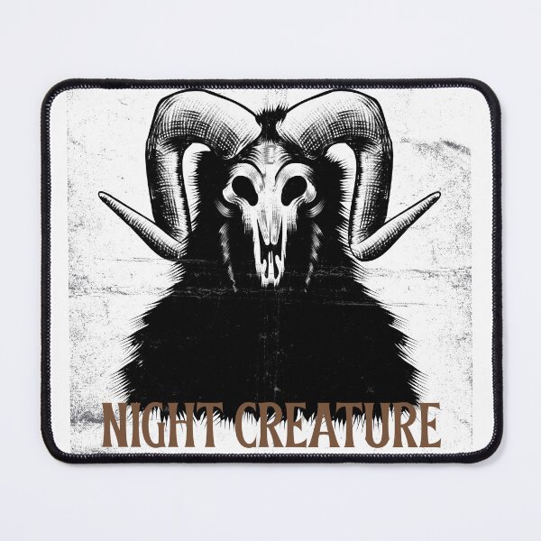 Item preview, Horned Night Creature designed and sold by Esoteric-Tees.