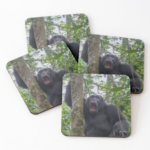 Item preview, Chimp Yelling in the Jungle designed and sold by SafariByMarisa.