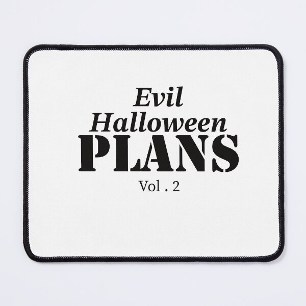 Item preview,  Evil Halloween Plans designed and sold by ArtBySymone.