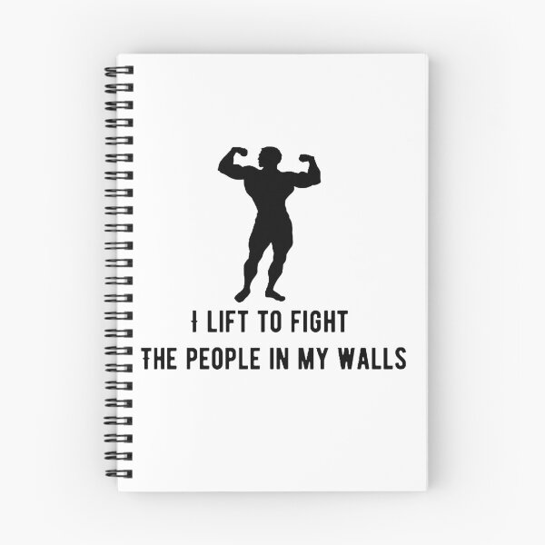 Item preview, i lift to fight the people in my walls designed and sold by Wonka ⭐⭐⭐⭐⭐.