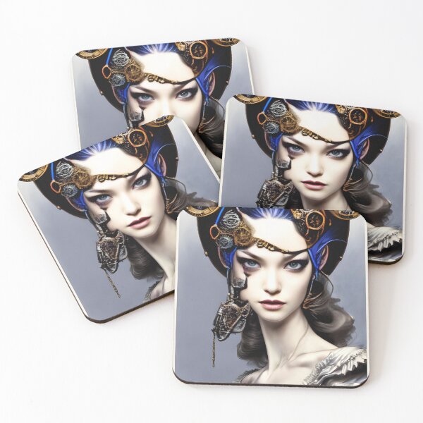 Item preview, Aurelia Steampunk Girl Portrait  designed and sold by Kamiri.