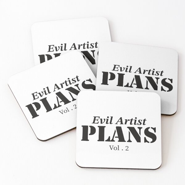 Item preview, Evil Artist Plans designed and sold by ArtBySymone.