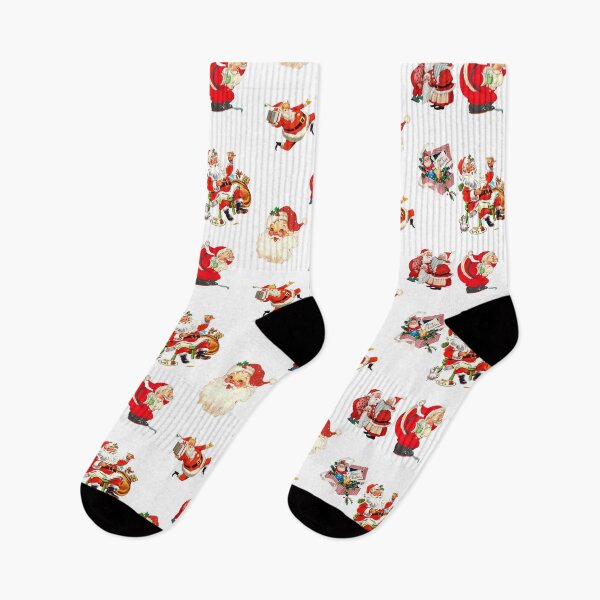 Artikelvorschau, Vintage Weihnachtsmann-Aufkleber-Pack entworfen und verkauft von Yourfavshop600.
