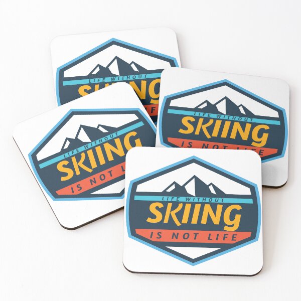Item preview, Life without skiing? Sounds like a waste. designed and sold by dkmfirecracker.