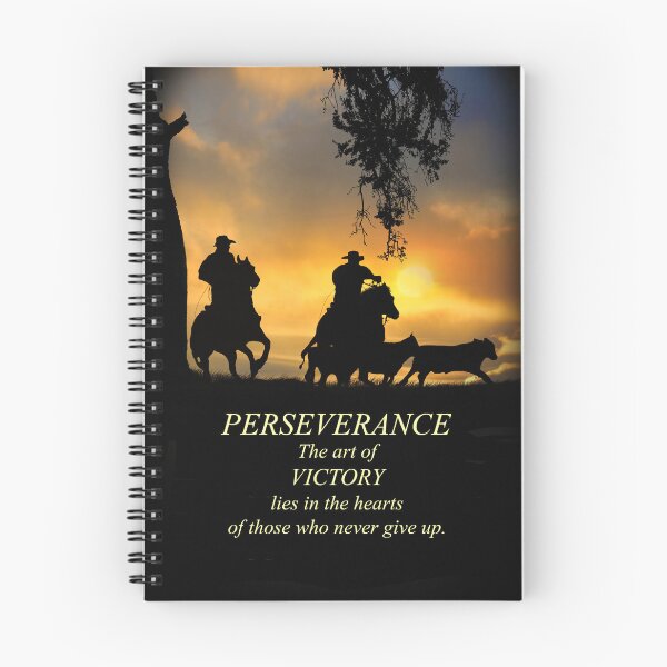 Item preview, Cowboy Country Western Inspirational Encouragement Perseverance  designed and sold by Stephanie Laird.