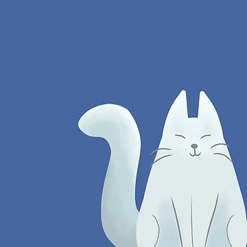 Artwork thumbnail, White Cat by JavaDraws