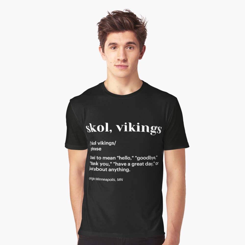 Skol Vikings Definition Shirt, Minnesota Vikings Unisex T-shirt Short Sleeve