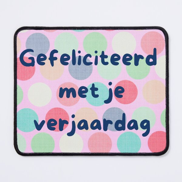 Item preview, Gefeliciteerd met je verjaardag, happy birthday in Dutch, verjaardagskaart, Dutch birthday designed and sold by Pommallina.