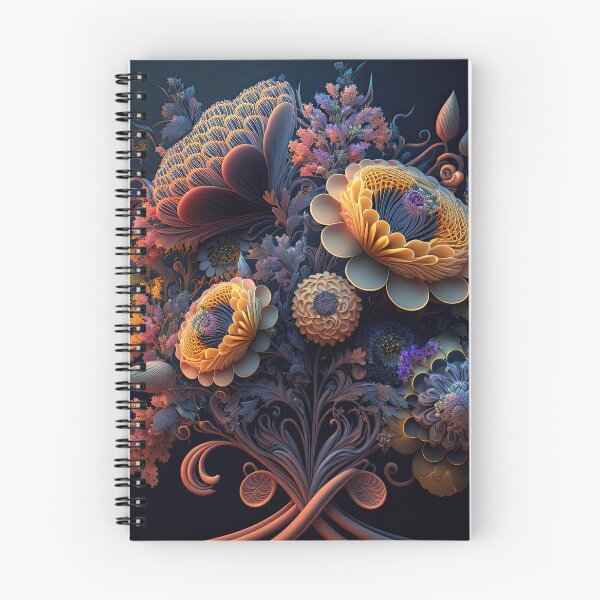 Aperçu de l'œuvre Un bouquet fractal de fleurs créée et vendue par Daniel Leighton.