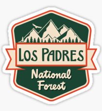 Los Padres National Forest Sticker