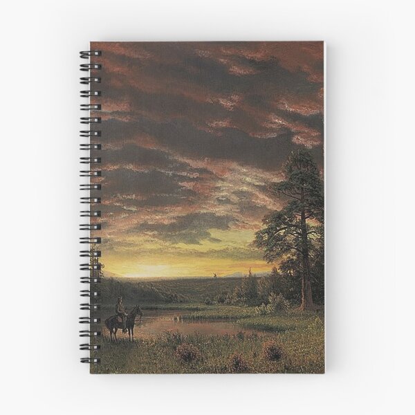 Item preview, Albert Bierstadt - Evening on the Prairie designed and sold by tomorrowsart.
