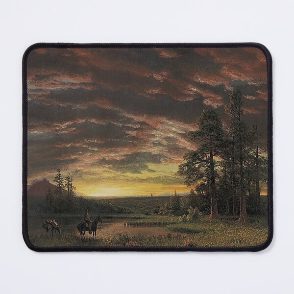 Item preview, Albert Bierstadt - Evening on the Prairie designed and sold by tomorrowsart.