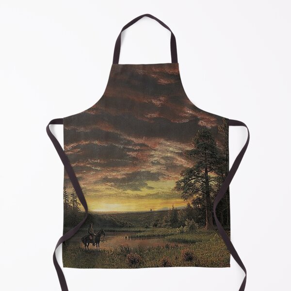 Item preview, Albert Bierstadt - Evening on the Prairie designed and sold by tomorrowsart.