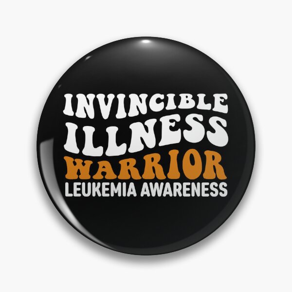 Item preview, Leukemia Quotes: Invisible Illness Warrior designed and sold by AMINE  ★★★★★.