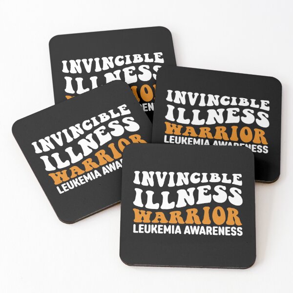 Item preview, Leukemia Quotes: Invisible Illness Warrior designed and sold by AMINE  ★★★★★.