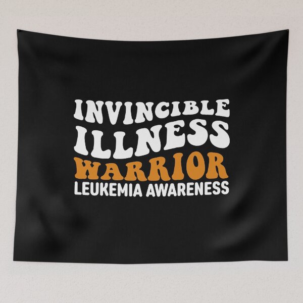 Item preview, Leukemia Quotes: Invisible Illness Warrior designed and sold by AMINE  ★★★★★.