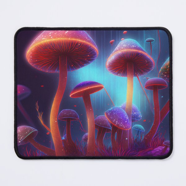 Item preview, Colorful magic mushrooms art. designed and sold by Maniock.