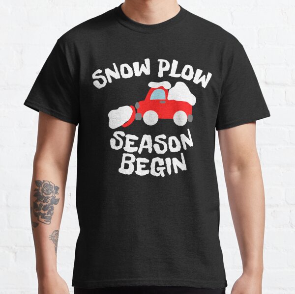 Snow Plowing Truck Driver Essentials Snow Plow' Unisex Vintage