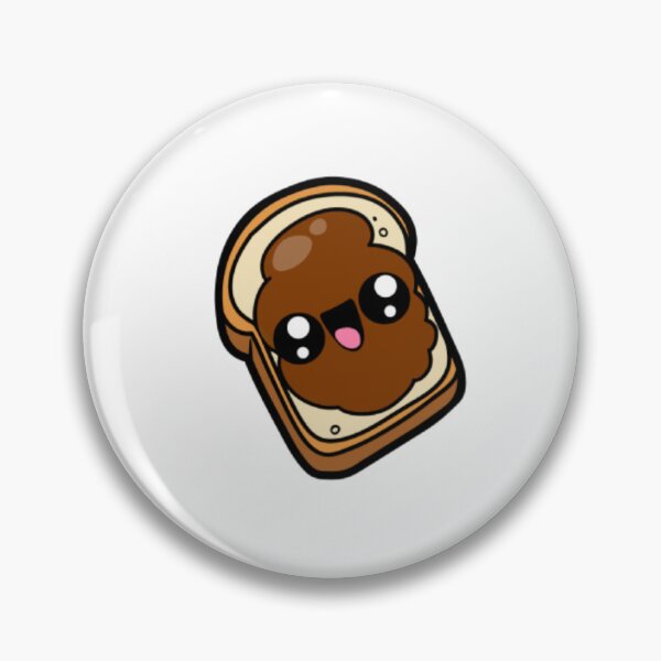 Item preview, Cute Kawaii Nutella Toast Pocket Logo designed and sold by Dope Trends ☑️.