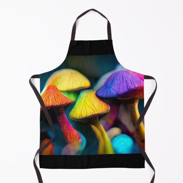 Item preview, Psilocybin hallucinating magic mushrooms.drawing. designed and sold by Maniock.