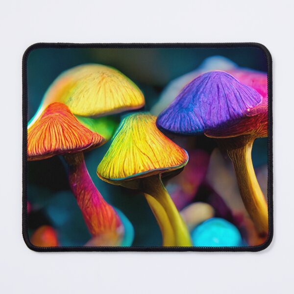 Item preview, Psilocybin hallucinating magic mushrooms.drawing. designed and sold by Maniock.