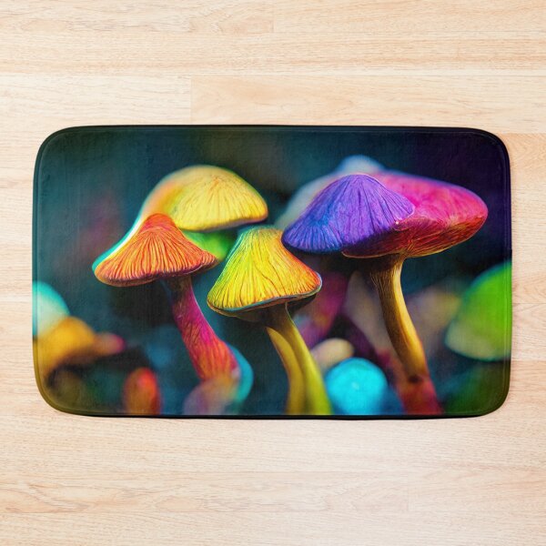 Item preview, Psilocybin hallucinating magic mushrooms.drawing. designed and sold by Maniock.