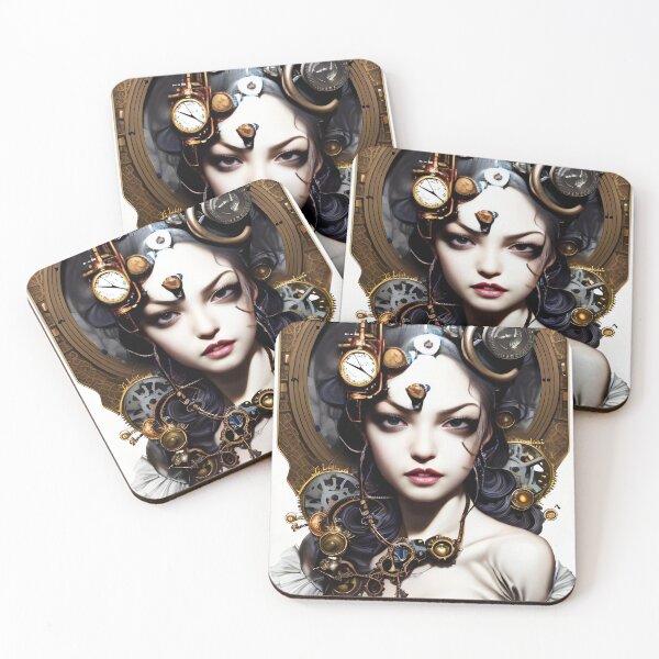 Item preview, Armida Steampunk Girl Portrait  designed and sold by Kamiri.