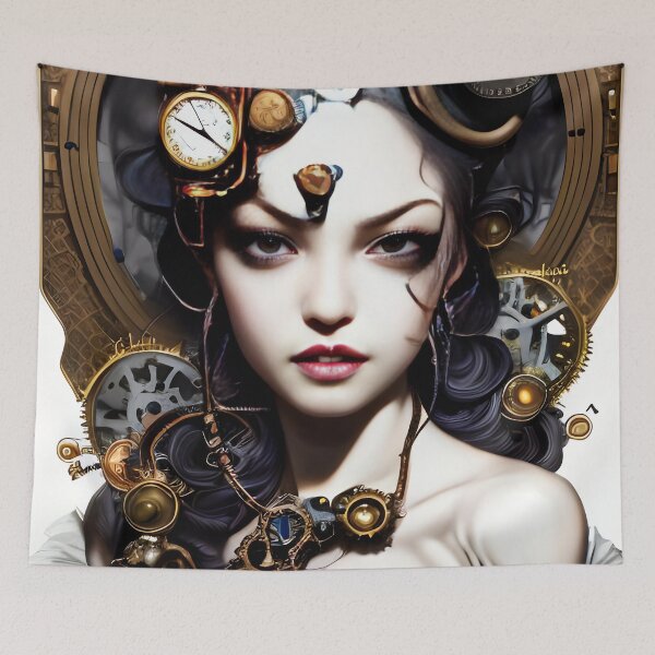 Item preview, Armida Steampunk Girl Portrait  designed and sold by Kamiri.