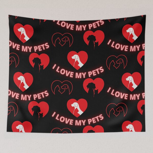 Item preview, I love my pets designed and sold by The-Blue-Feline.