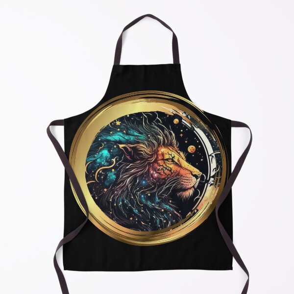 Item preview, LEO the Wild LION Space Circle II Design designed and sold by StreetGlory.