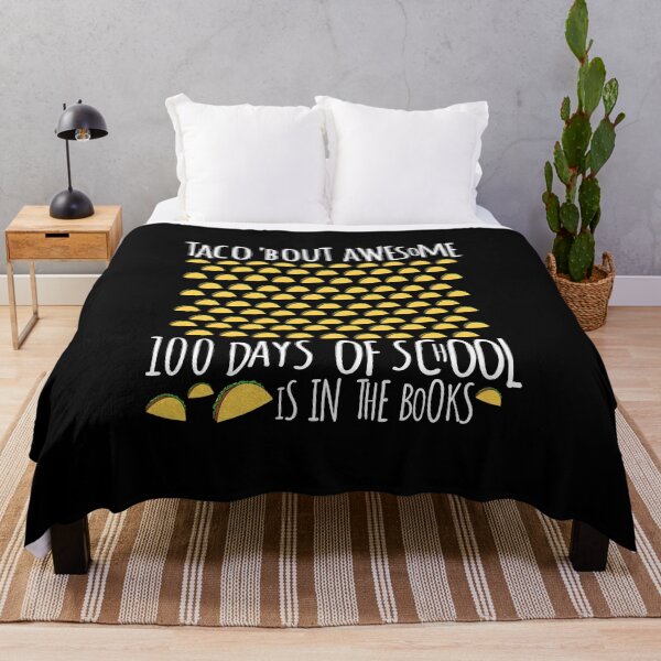Item preview, Taco Bout Awesome 100 Days Of School Is In The Books designed and sold by Dope Trends ☑️.