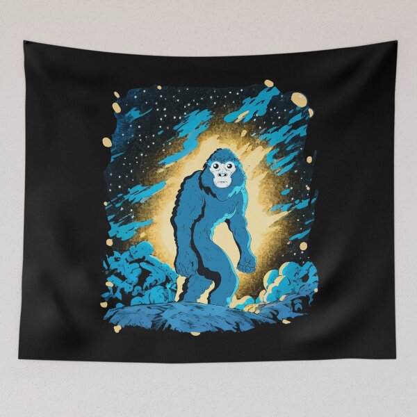 Item preview, Funny Retro Bigfoot in the Wild designed and sold by MoSaid.