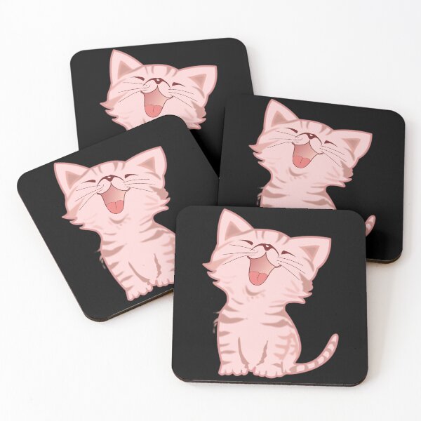 Item preview, Pink Laughing Cat designed and sold by Pink-Pencil.