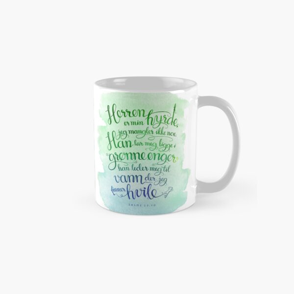 Herren er min hyrde Classic Mug