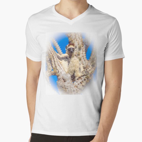 Living in the spiny forest V-Neck T-Shirt