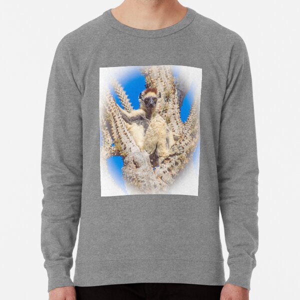 Living in the spiny forest Lightweight Sweatshirt