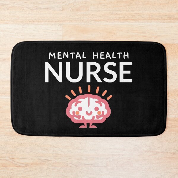 Item preview, Psych mental health nurse little cute smiling brain designed and sold by heppni1.
