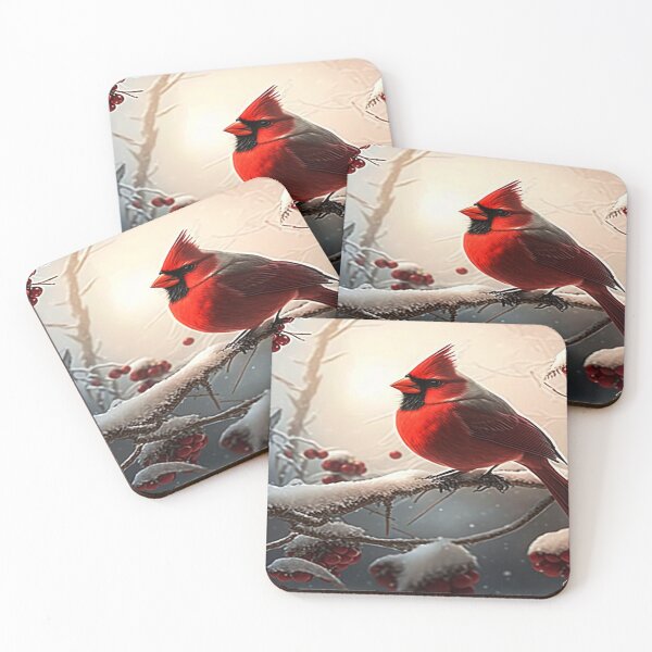 Item preview, Finding Peaceful Solitude: Red Cardinal 5 designed and sold by Junior's Digital Designs.