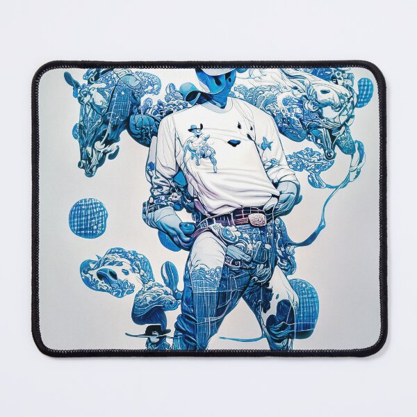 Item preview, Cowboy in Blue designed and sold by ethansmith2000.